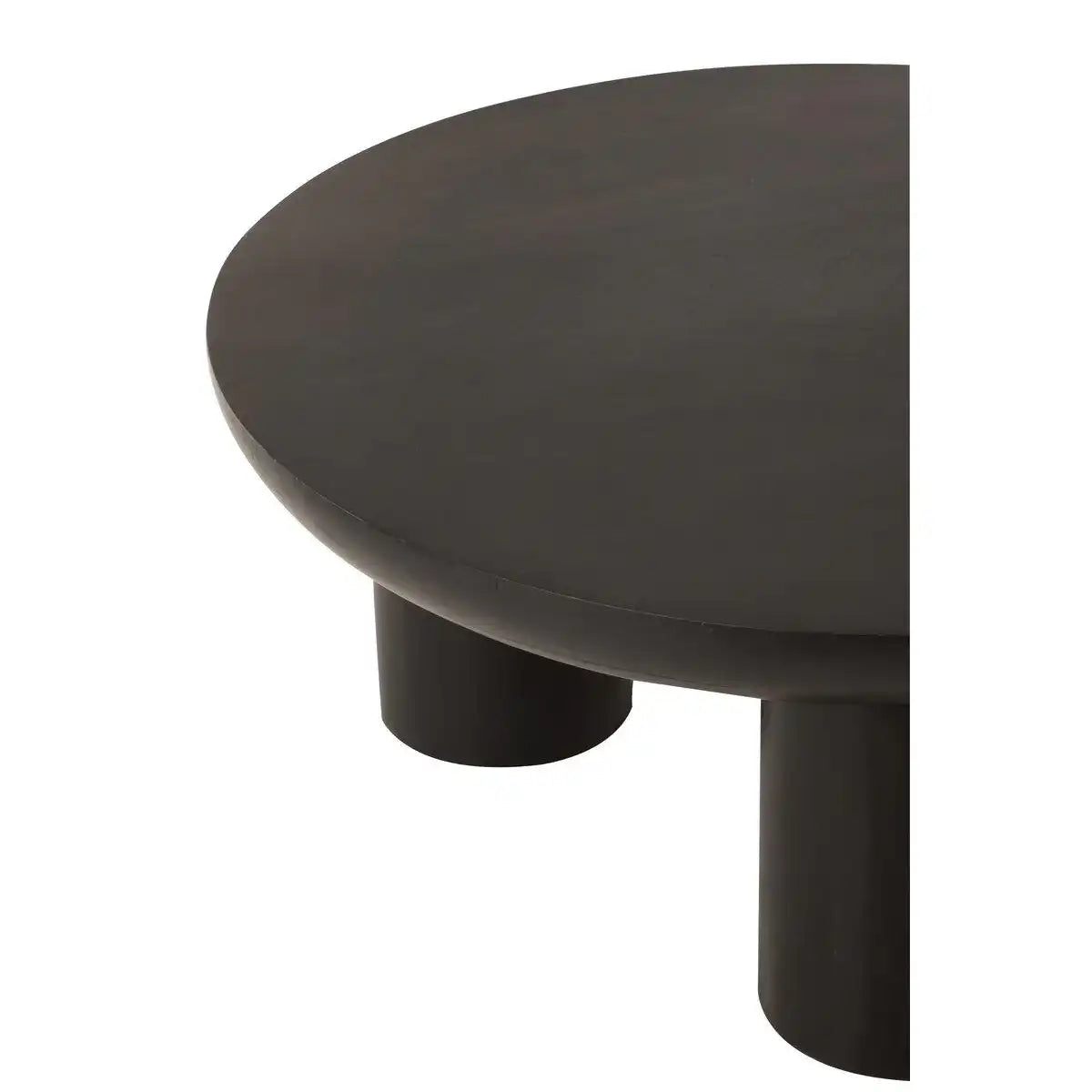 J-Line Couchtisch Trio Mangoholz Schwarz - HomeDesign Knaus