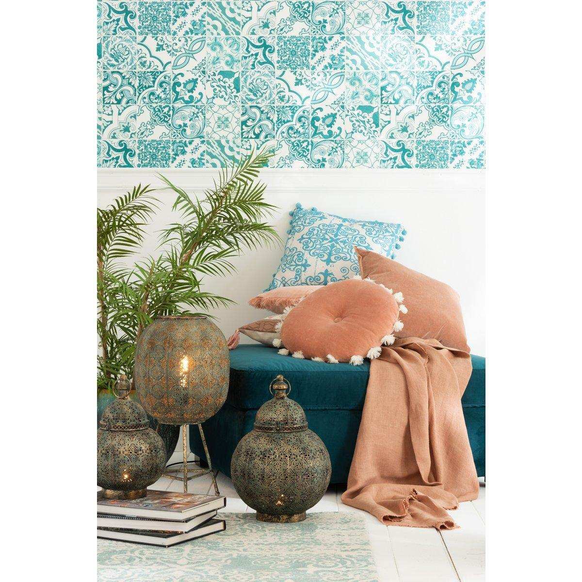 J-Line Cushion Board Short – Baumwolle/Leinen – Rost - HomeDesign Knaus