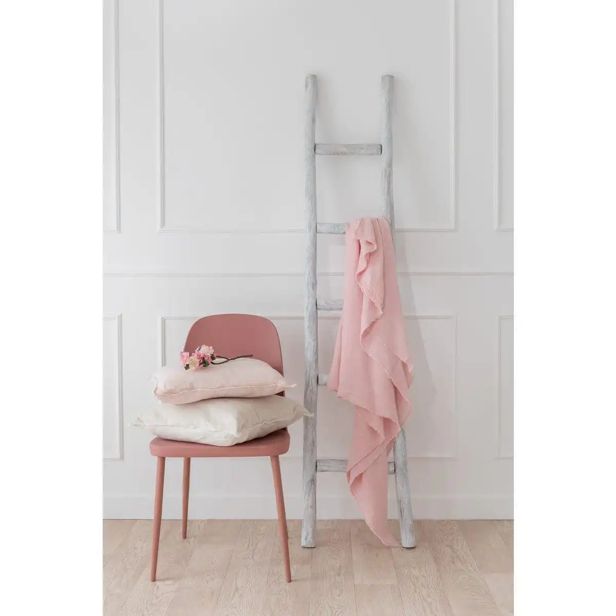 J-Line Cushion Board Short – Baumwolle/Leinen – Weiß - HomeDesign Knaus
