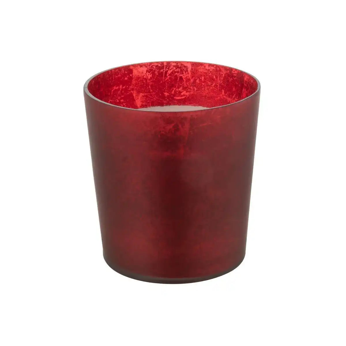 J-Line Duftkerze Deluxe - Glas - Rot - L - HomeDesign Knaus