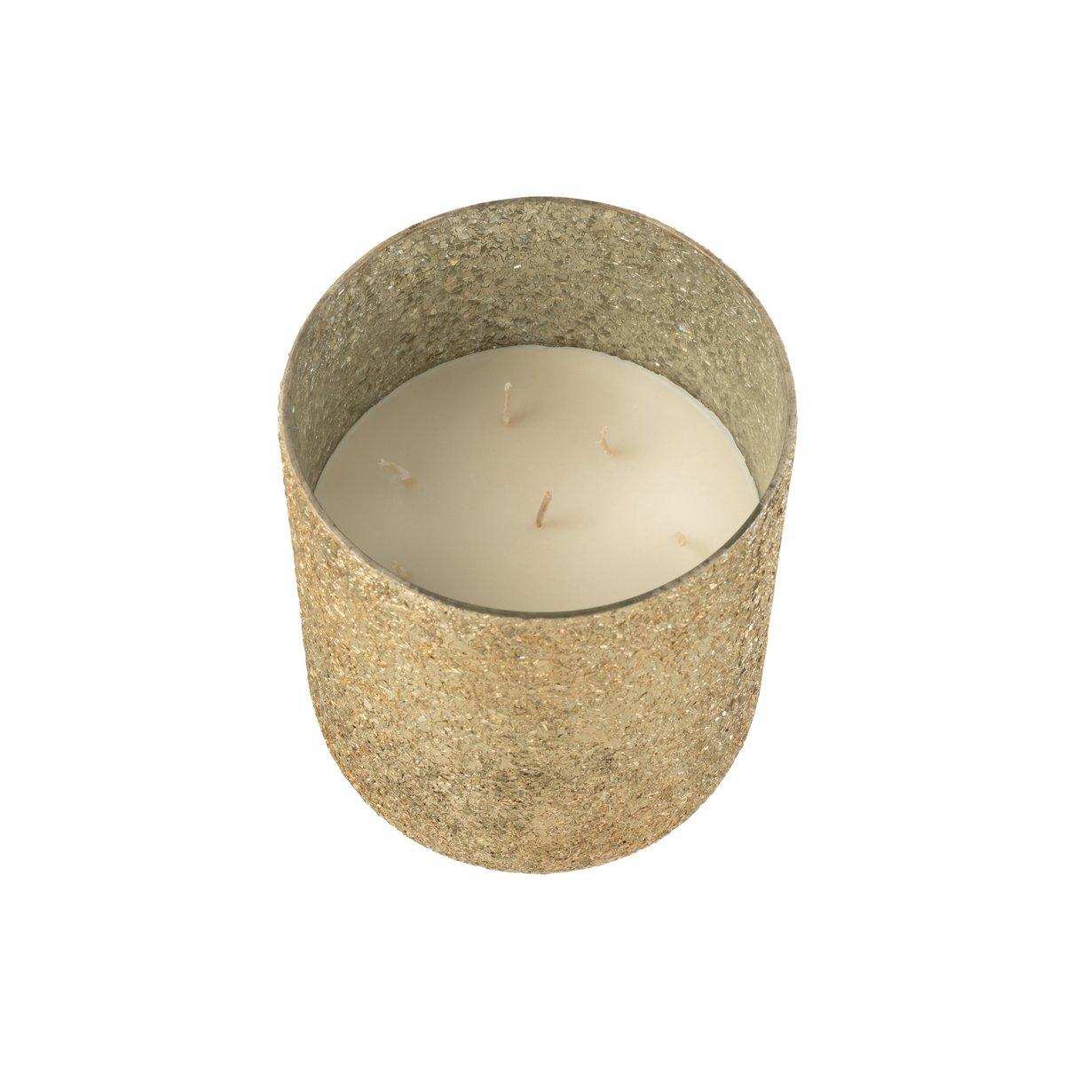 J-Line Duftkerze Luxuria – Gold – extra L – 120U - HomeDesign Knaus