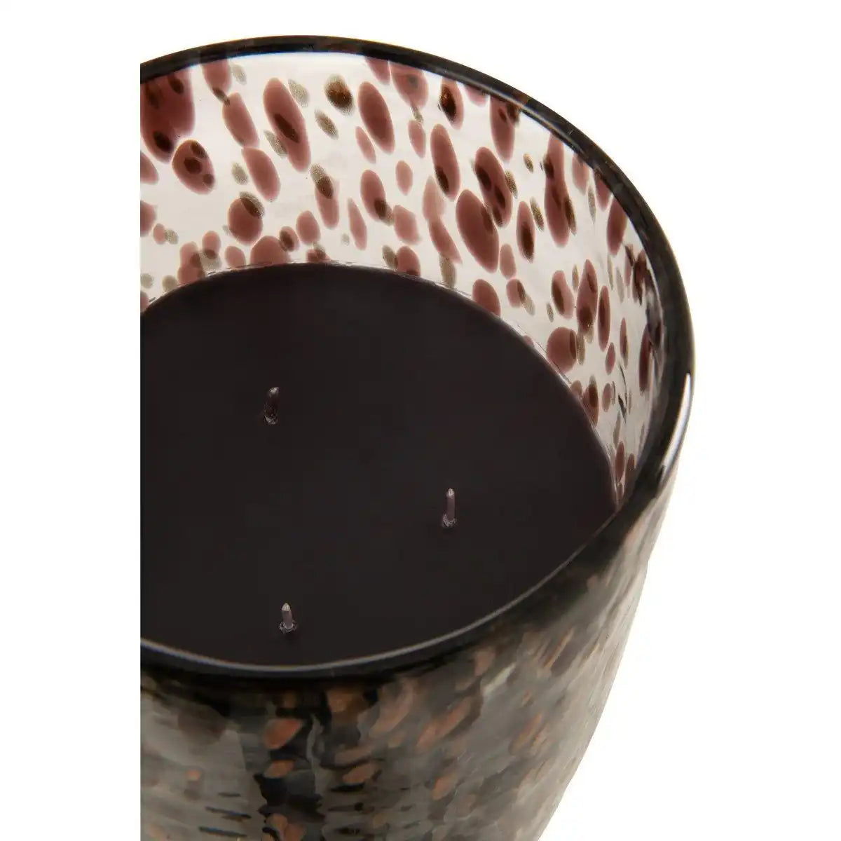 J-Line Duftkerze Mia - Glas - Schwarz/Mix - L - HomeDesign Knaus