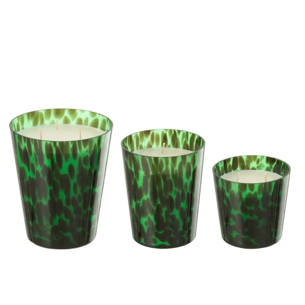 J-Line Duftkerze Noa – grün – L – 95U - HomeDesign Knaus