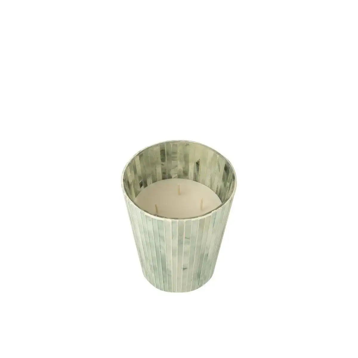J-Line Duftkerze Noa Seaside Bliss – Wachs – Hellblau – groß – 75U - HomeDesign Knaus