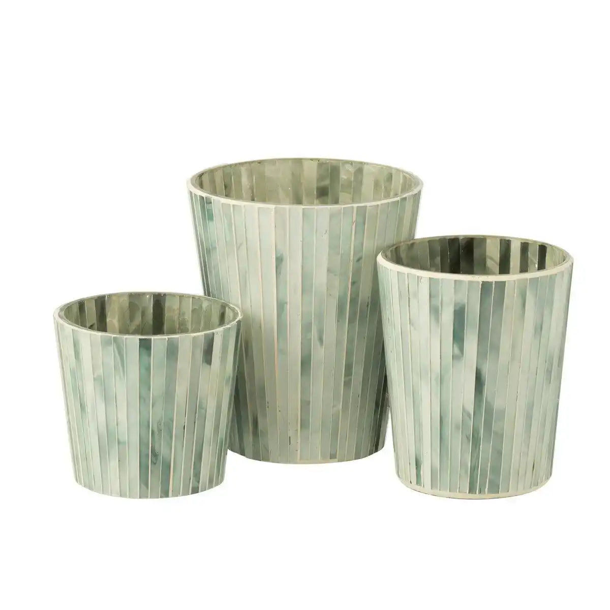 J-Line Duftkerze Noa Seaside Bliss – Wachs – Hellblau – groß – 75U - HomeDesign Knaus