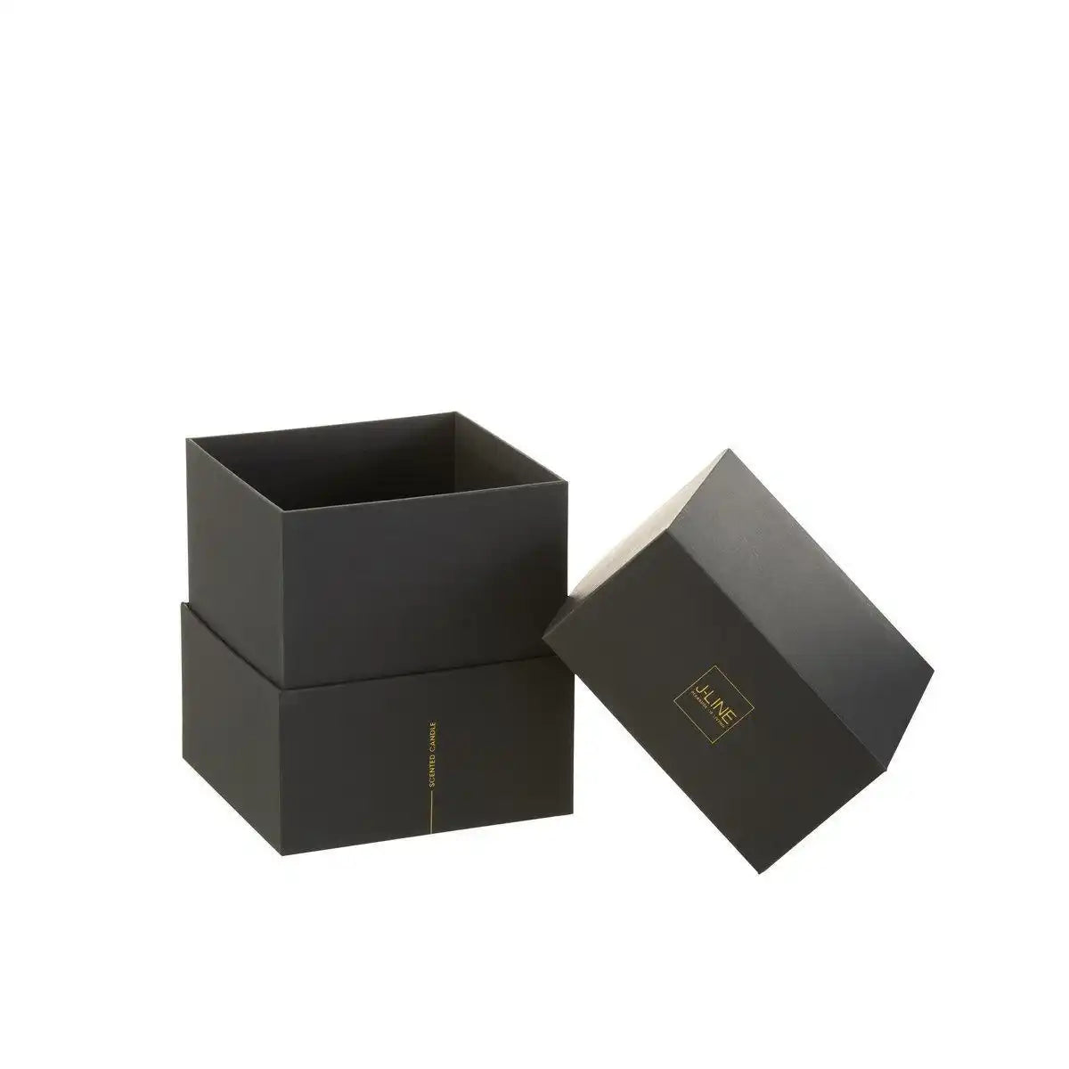 J-Line Duftkerze Noa - Spicy Twilight - Schwarz - M - 55U - HomeDesign Knaus