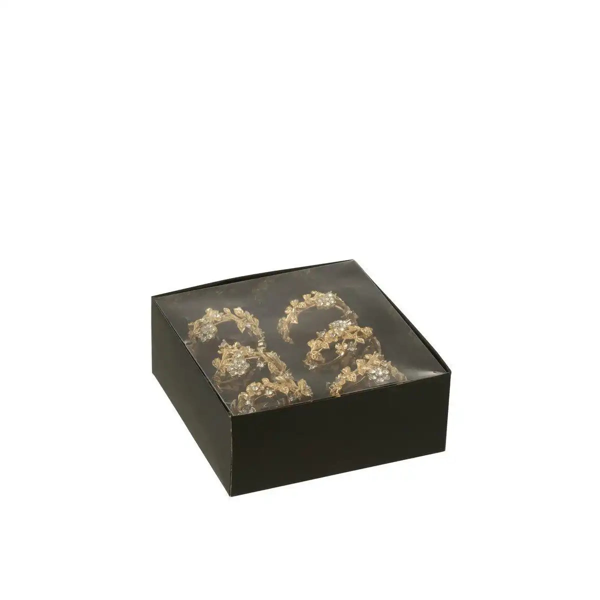 J-Line Dünner Serviettenring - Metall - Gold - - HomeDesign Knaus