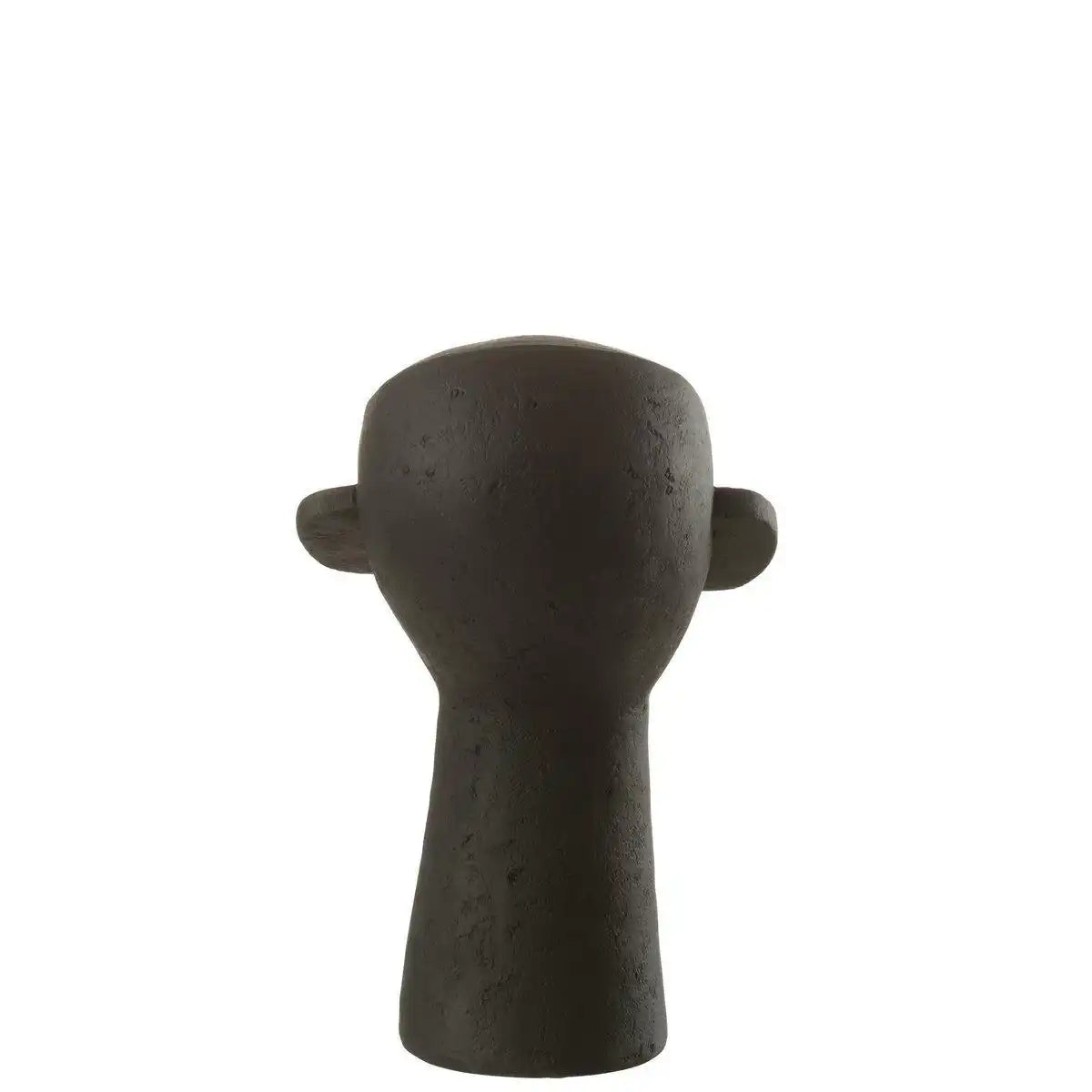 J-Line Figur Gesicht Poly Schwarz - HomeDesign Knaus