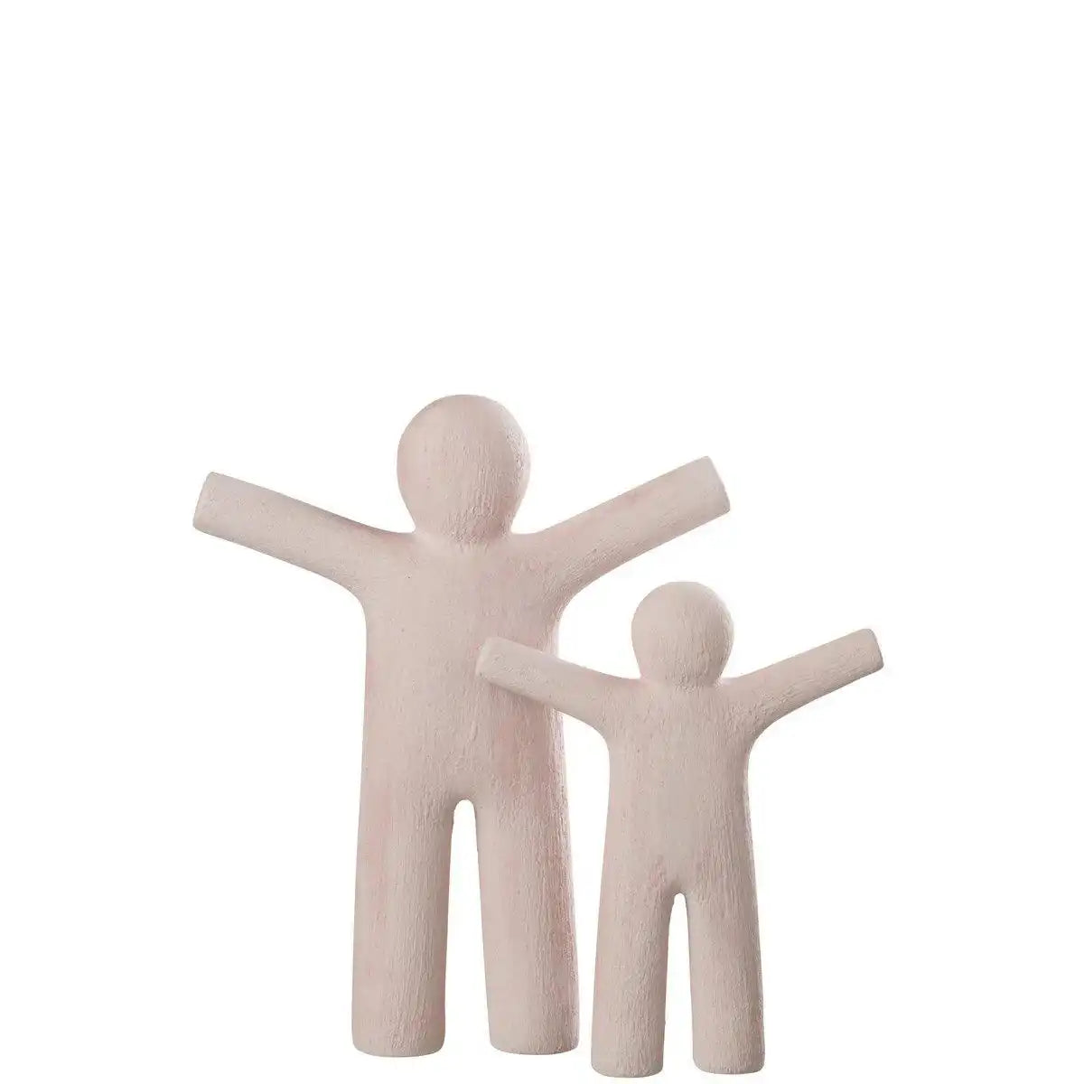 J-Line Figur P'tit Maurice - Polyresin - rosa - groß - HomeDesign Knaus
