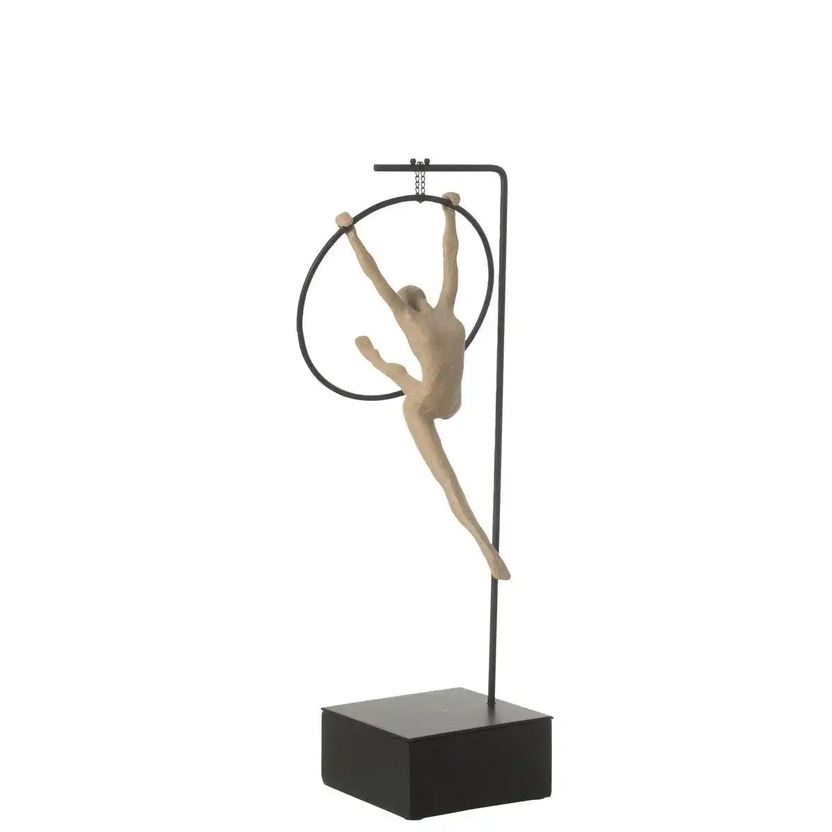 J-Line Gymnast Hoop Beta Resin Beige/Schwarz - HomeDesign Knaus