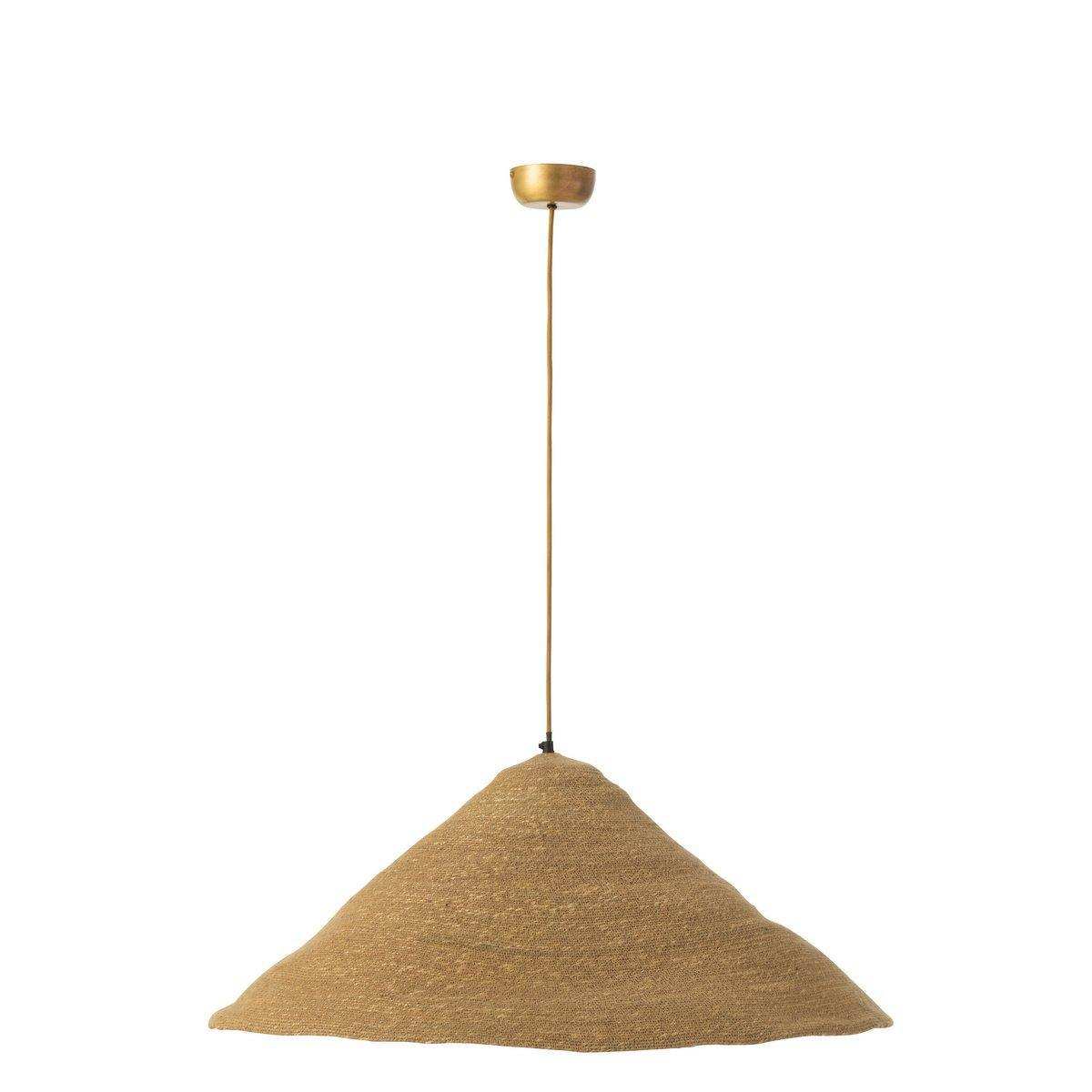 J-Line Hängelampe Hat Moonj – Gras – Natur – groß - HomeDesign Knaus