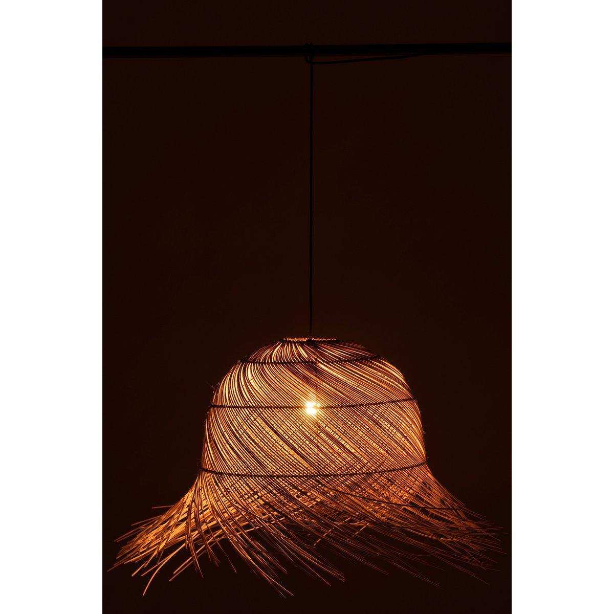 J-Line Hängelampe Round Branches - Jute - Natur - HomeDesign Knaus