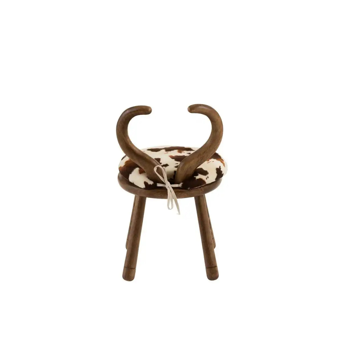 J-Line Hochstuhl Ear Cow – Holz – Braun - HomeDesign Knaus