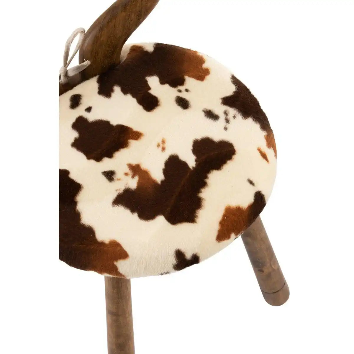 J-Line Hochstuhl Ear Cow – Holz – Braun - HomeDesign Knaus