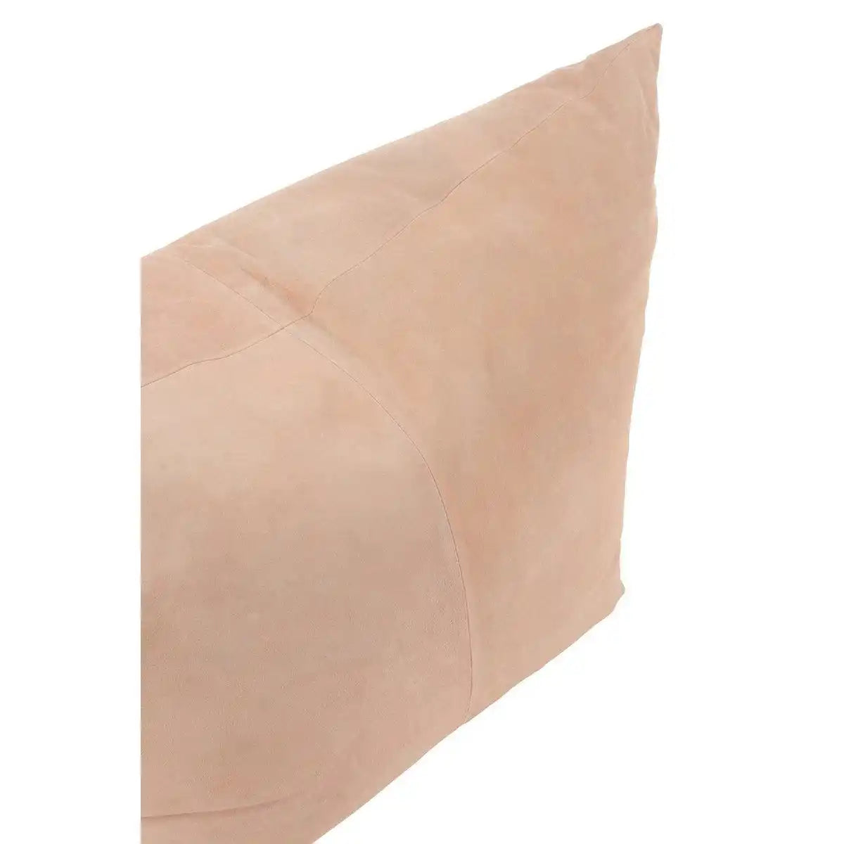 J-Line Hocker Melissa Square Leder Rosa - HomeDesign Knaus