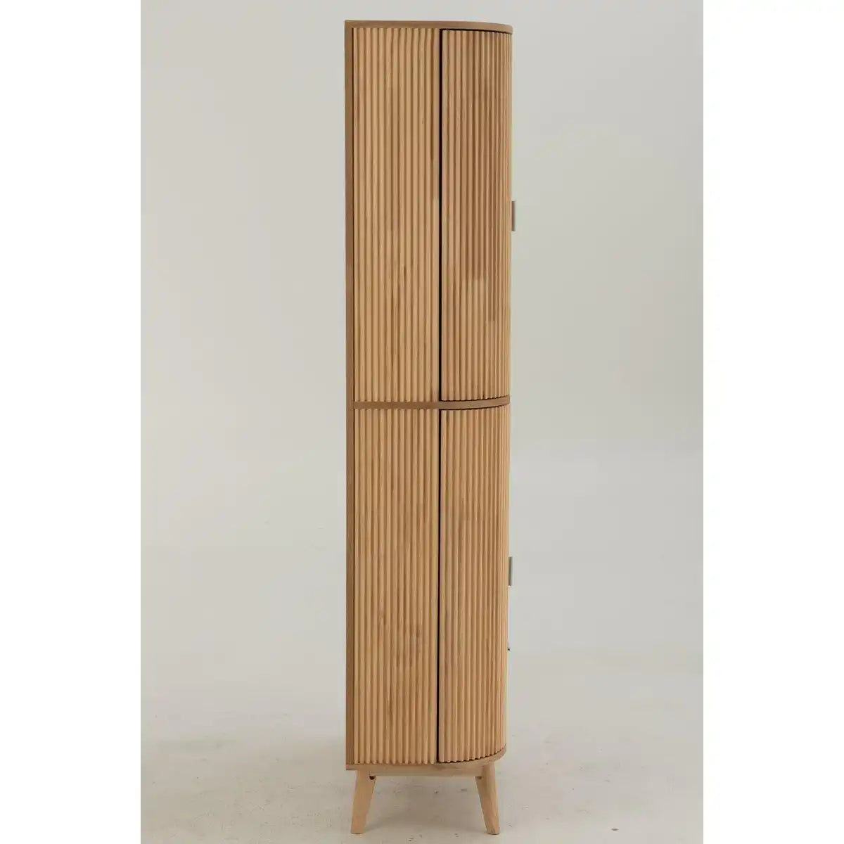 J-Line-Kabinettsfälle rund um MDF/Dennenhout Naturel - HomeDesign Knaus