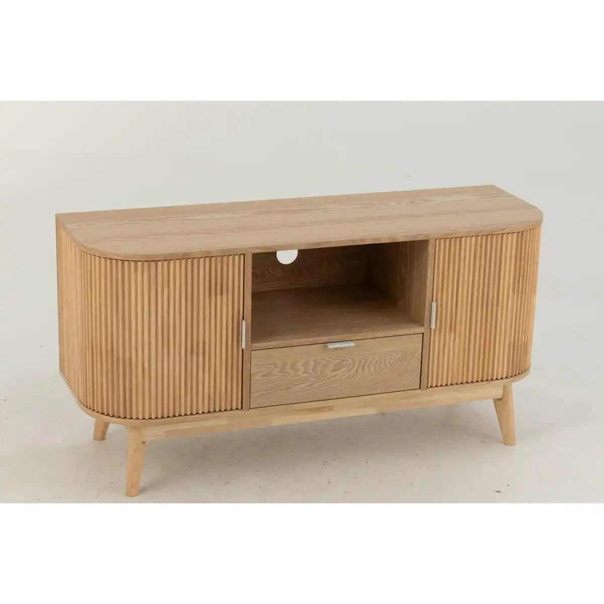 J-Line-Kabinettsrunde MDF/Dennenhout Naturel Small - HomeDesign Knaus