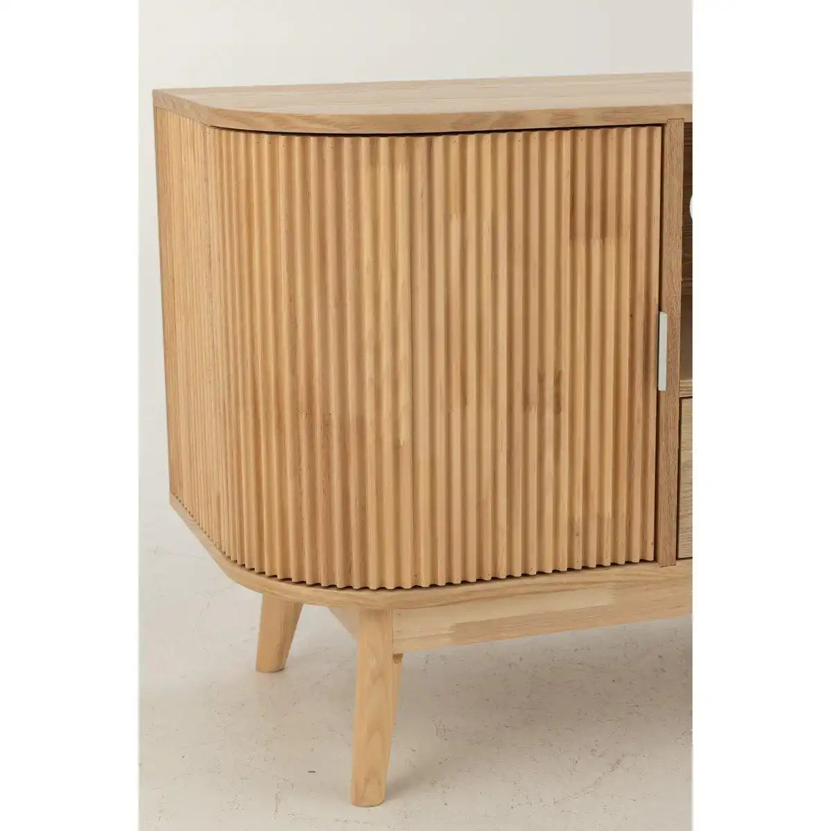 J-Line-Kabinettsrunde MDF/Dennenhout Naturel Small - HomeDesign Knaus