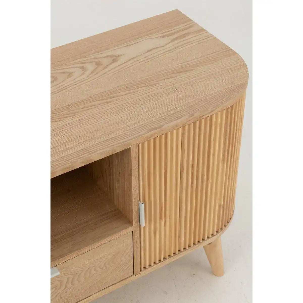 J-Line-Kabinettsrunde MDF/Dennenhout Naturel Small - HomeDesign Knaus
