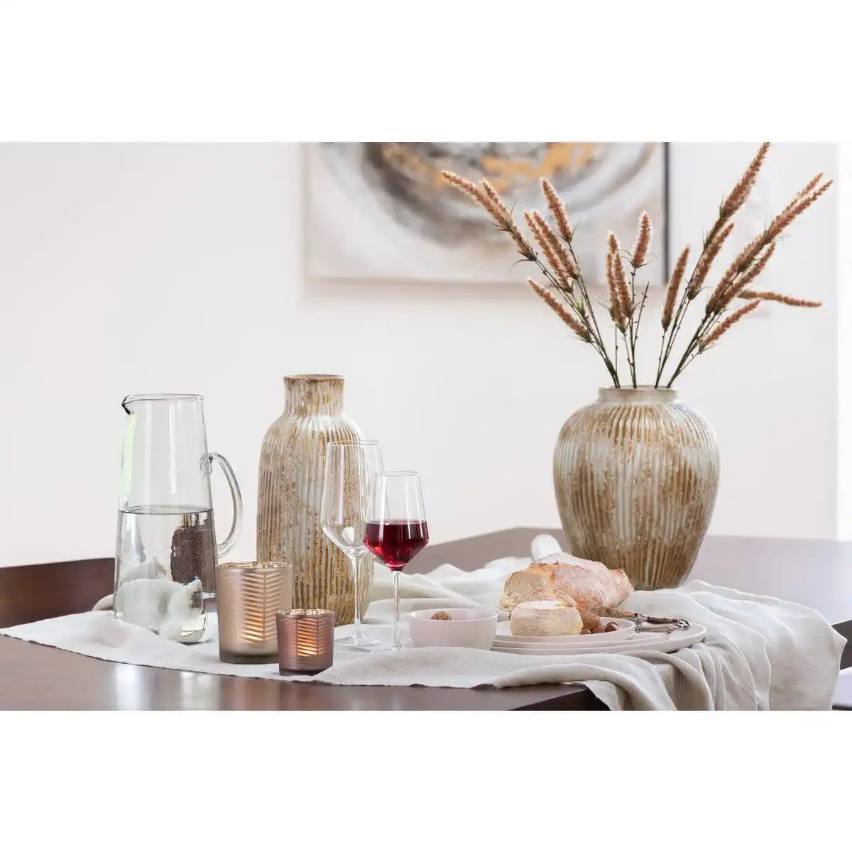 J-Line Karaffe Ella Glas Transparent XLarge - HomeDesign Knaus