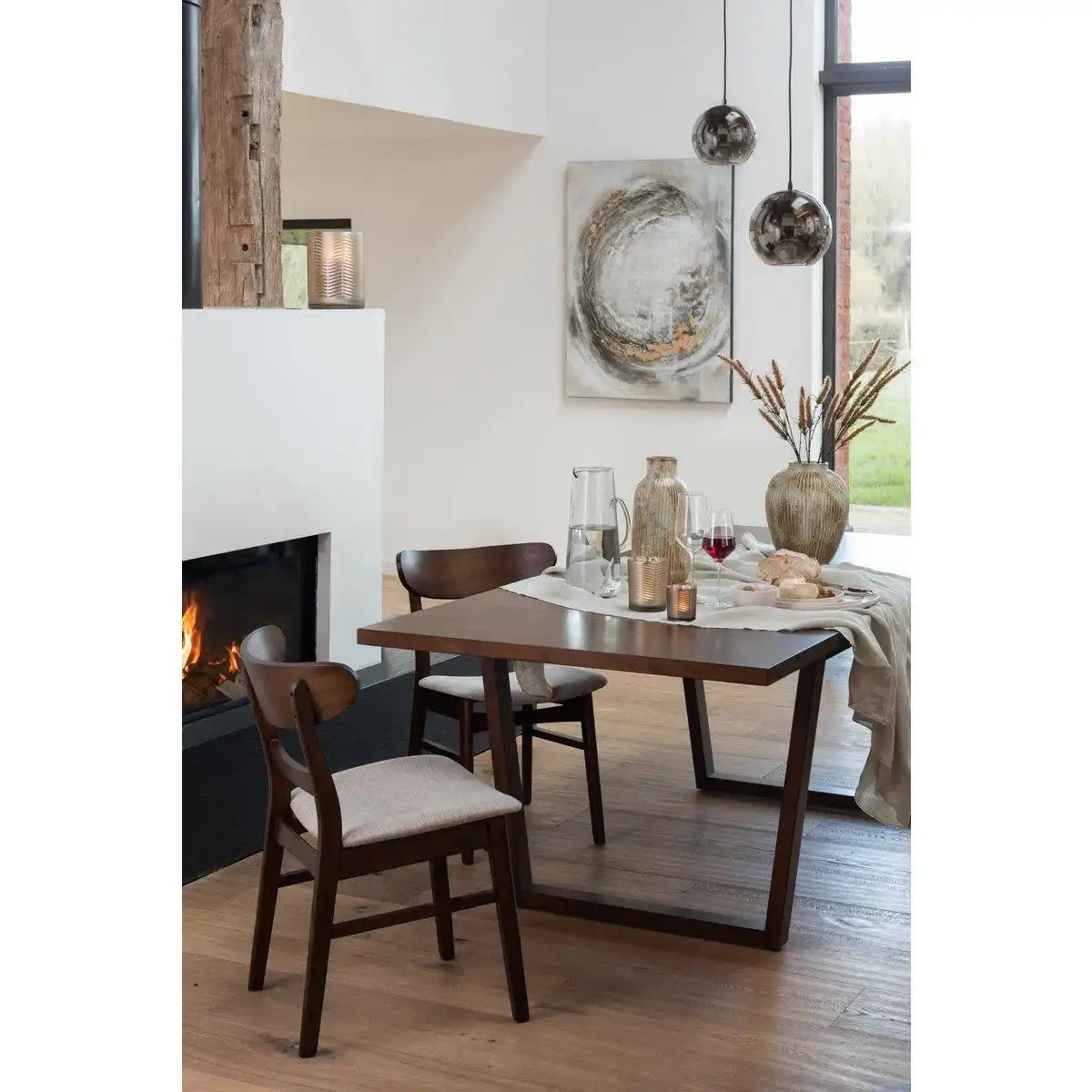 J-Line Karaffe Ella Glas Transparent XLarge - HomeDesign Knaus