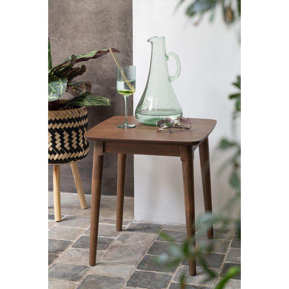 J-Line Karaffe - Glas - transparent/grün - HomeDesign Knaus
