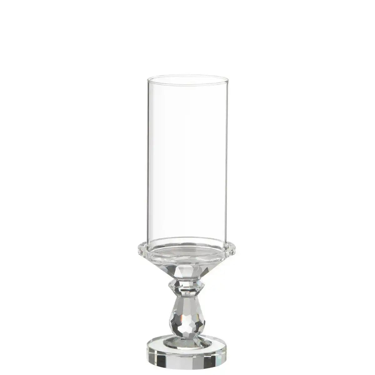 J-Line Kerzenhalter Marie Crystal Transparent Klein - HomeDesign Knaus