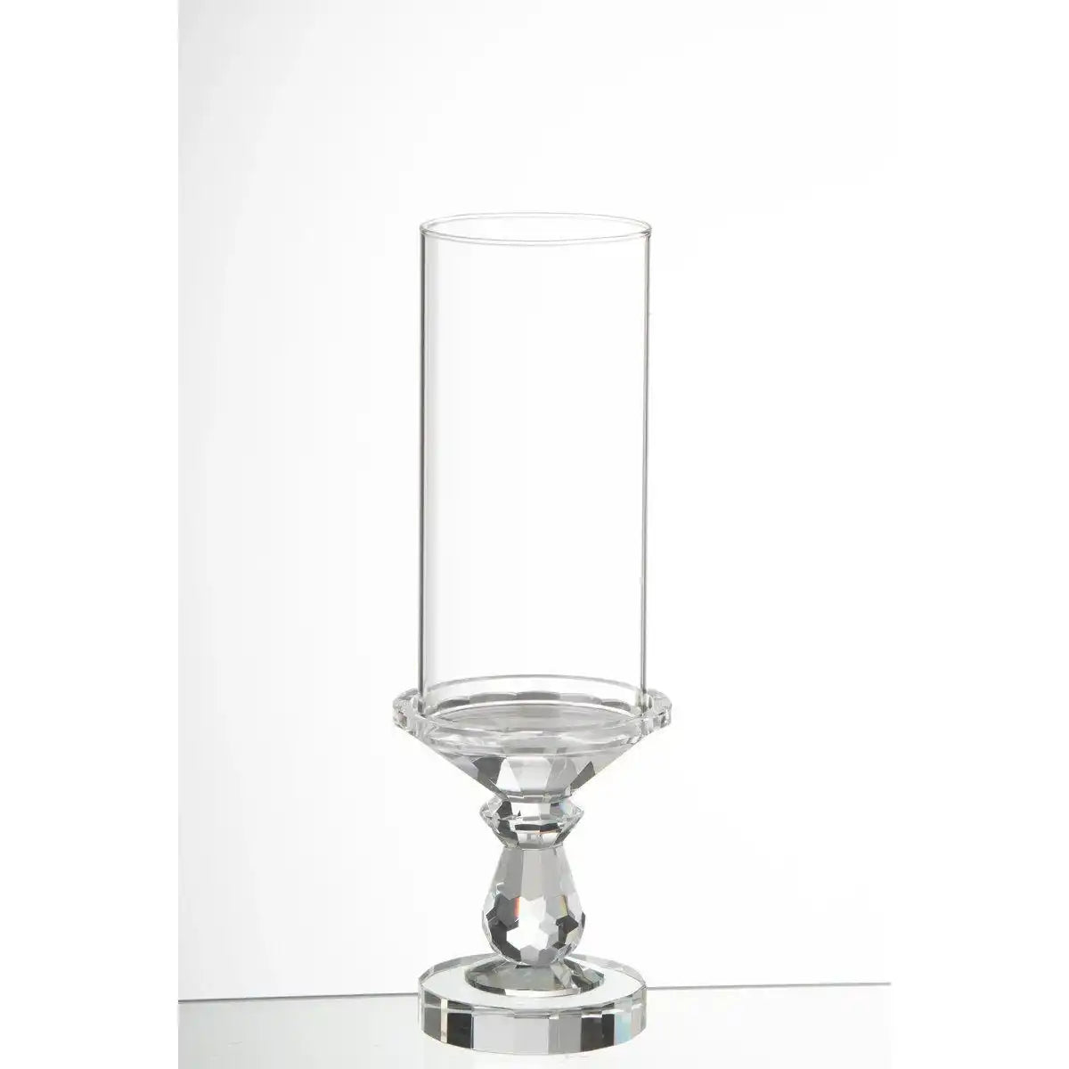 J-Line Kerzenhalter Marie Crystal Transparent Klein - HomeDesign Knaus