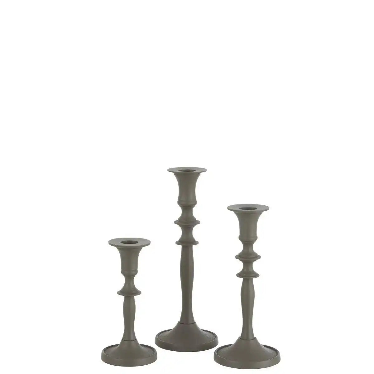 J-Line Kerzenhalter - Metall - Grün - - HomeDesign Knaus