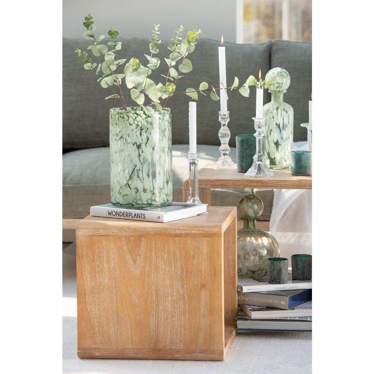 J-Line Kerzenhalter Sphere - Glas - transparent - groß - HomeDesign Knaus
