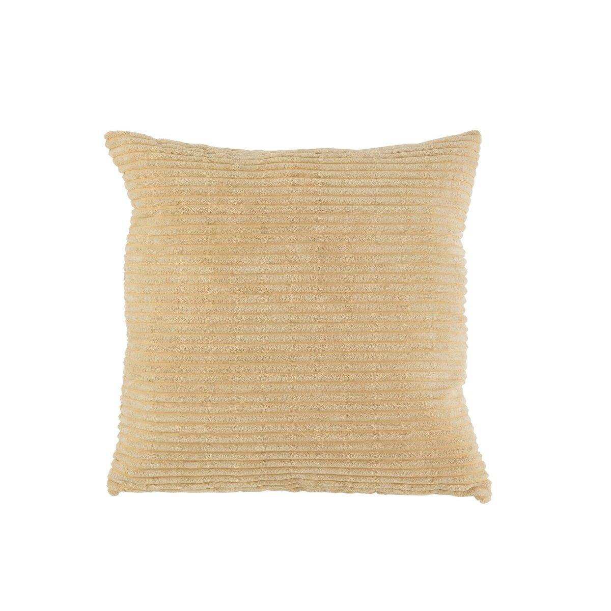 J-Line Kissen Stripe - Textil - Beige - HomeDesign Knaus