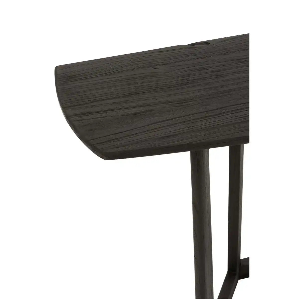 J-Line Konsole Maty Exotic Wood Schwarz - HomeDesign Knaus