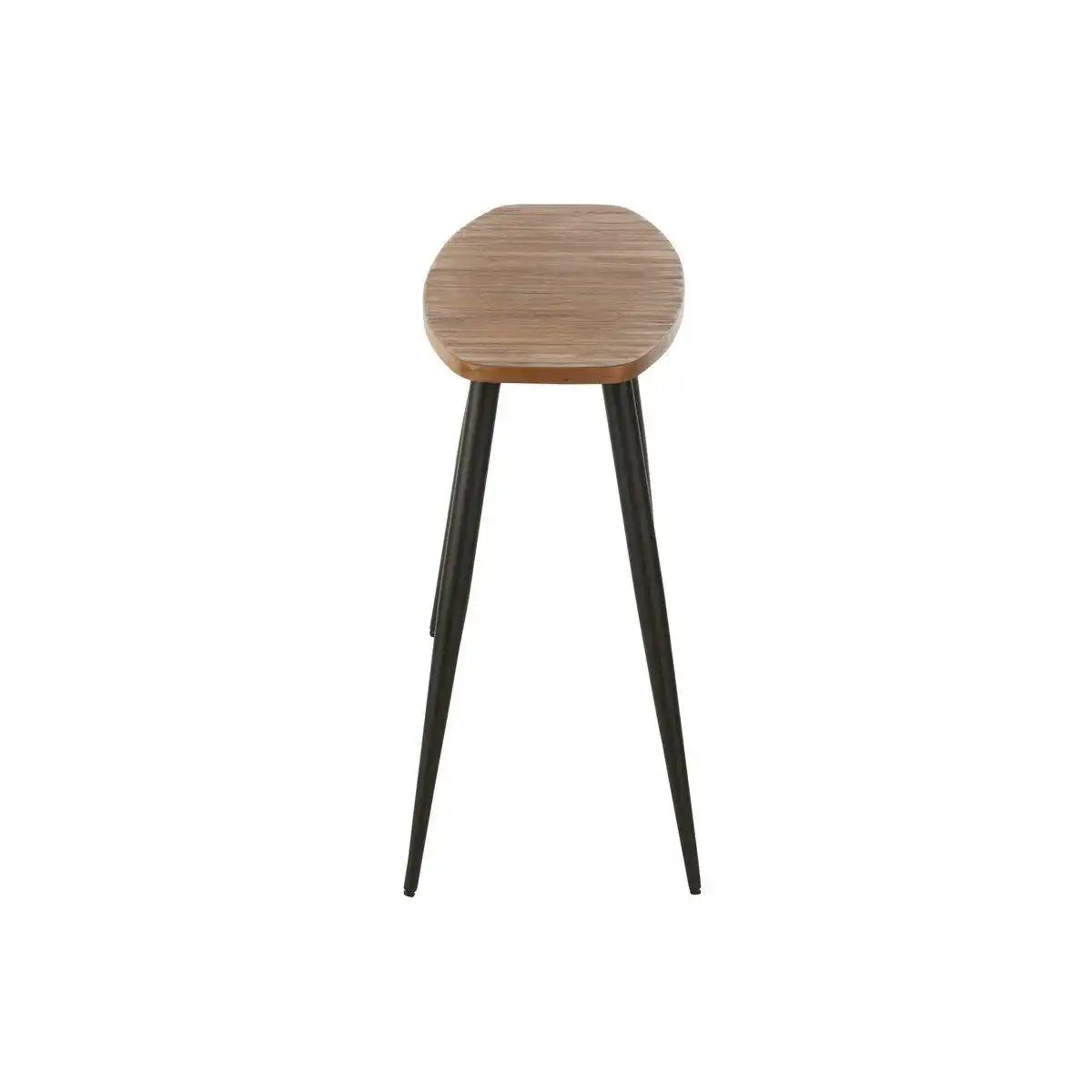 J-Line-Konsole Oval – recyceltes Holz – natürlich - HomeDesign Knaus