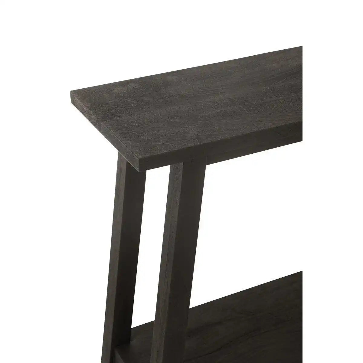 J-Line Konsole Quadratisch Mangoholz Schwarz - HomeDesign Knaus