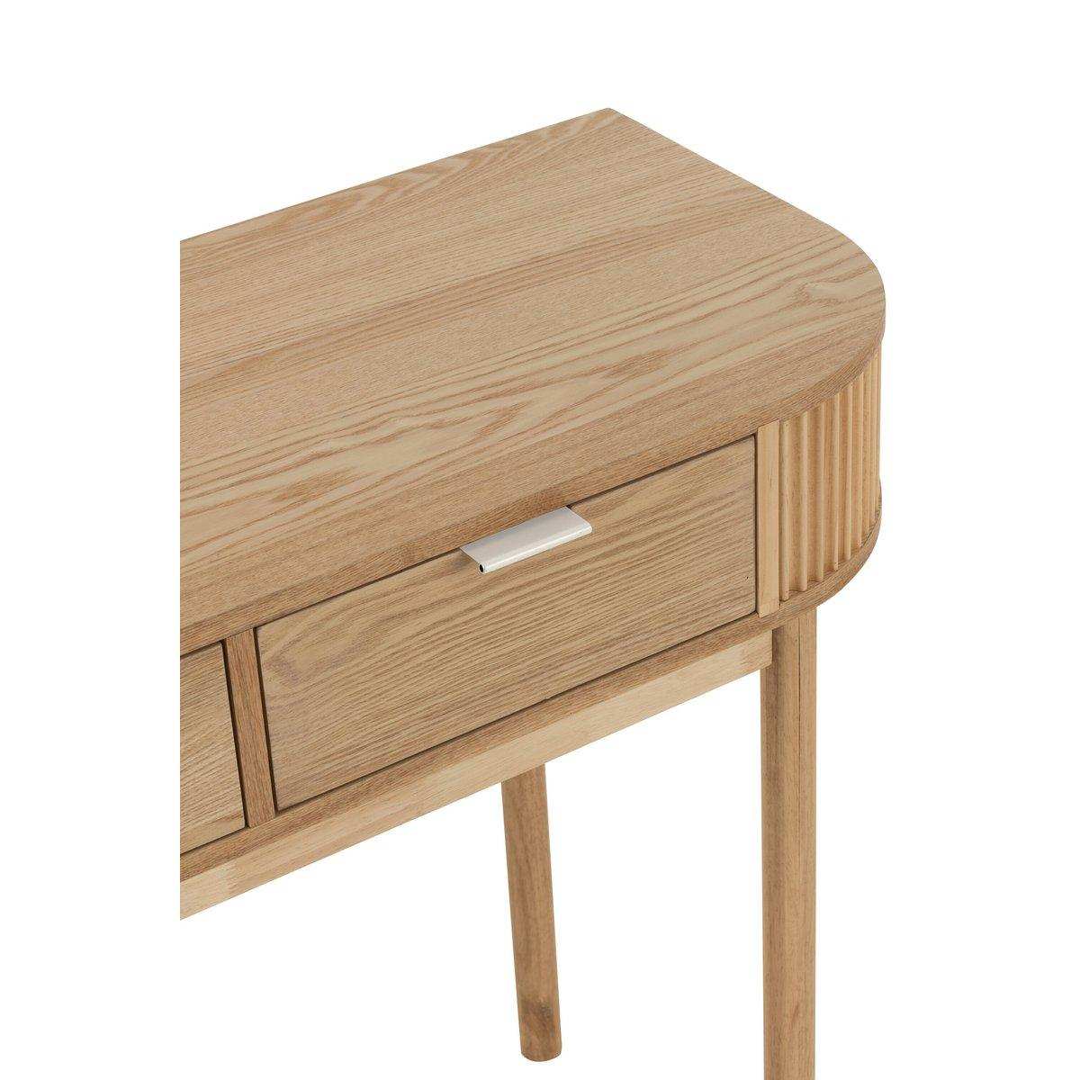 J-Line-Konsole um MDF/Dennenhout Naturel - HomeDesign Knaus