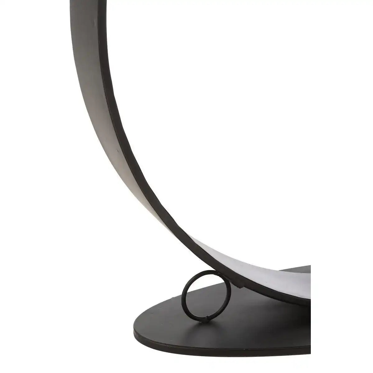 J-Line-Konsolenkreis Eisen schwarz - HomeDesign Knaus