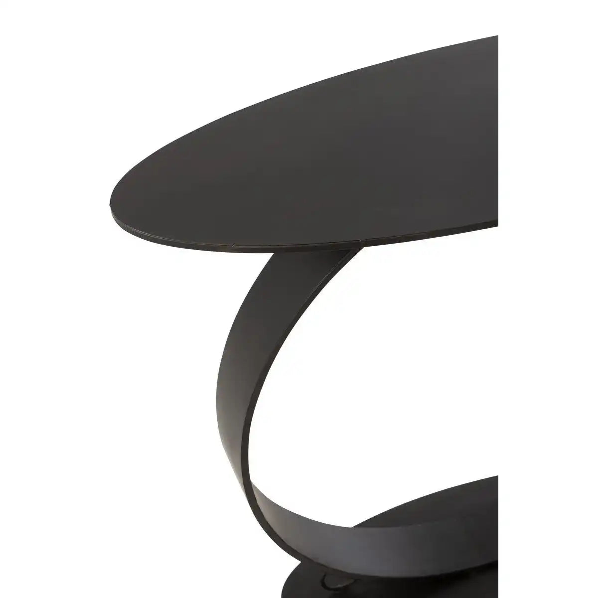 J-Line-Konsolenkreis Eisen schwarz - HomeDesign Knaus