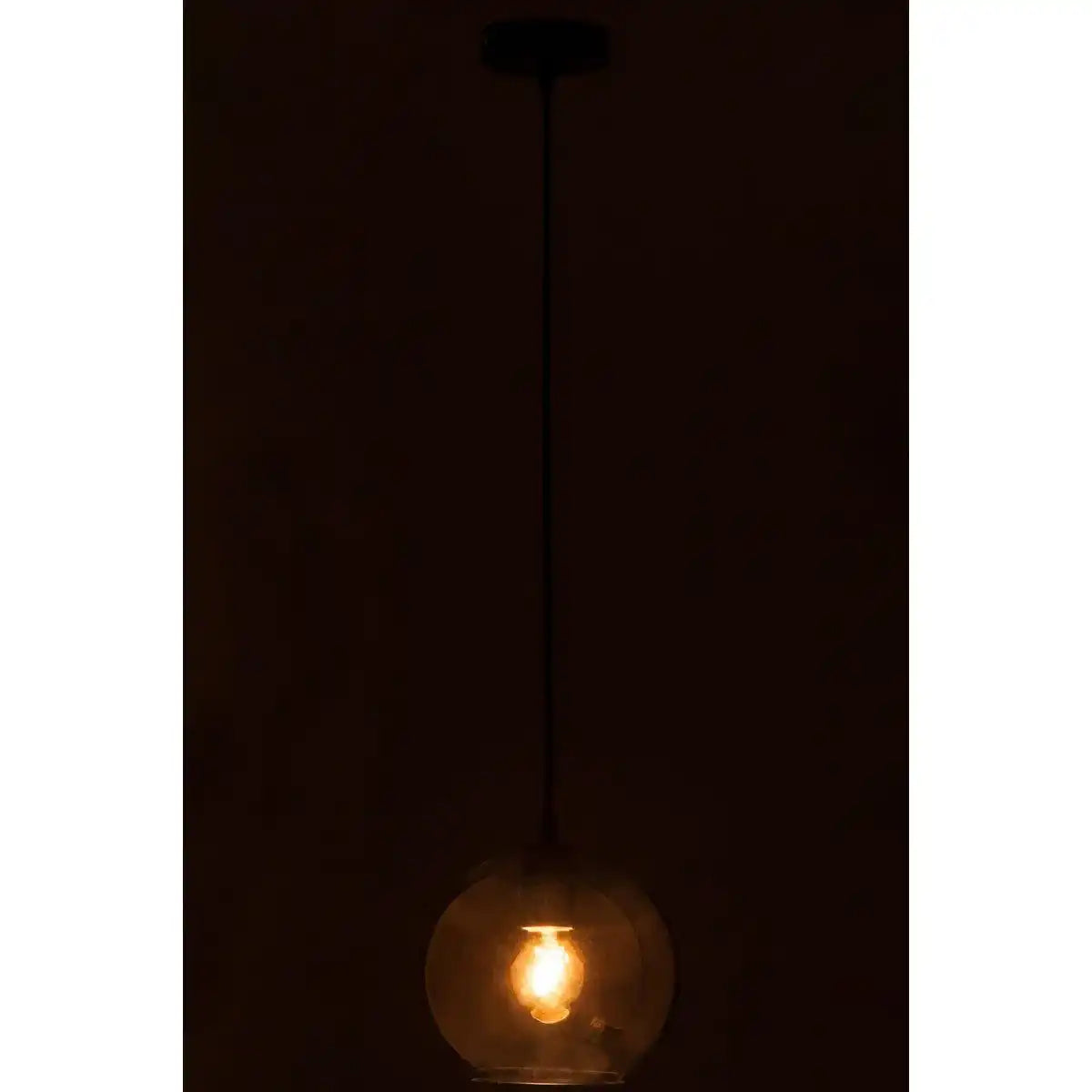 J-Line Lampe Ball Mirror - Glas - Silber - klein - HomeDesign Knaus