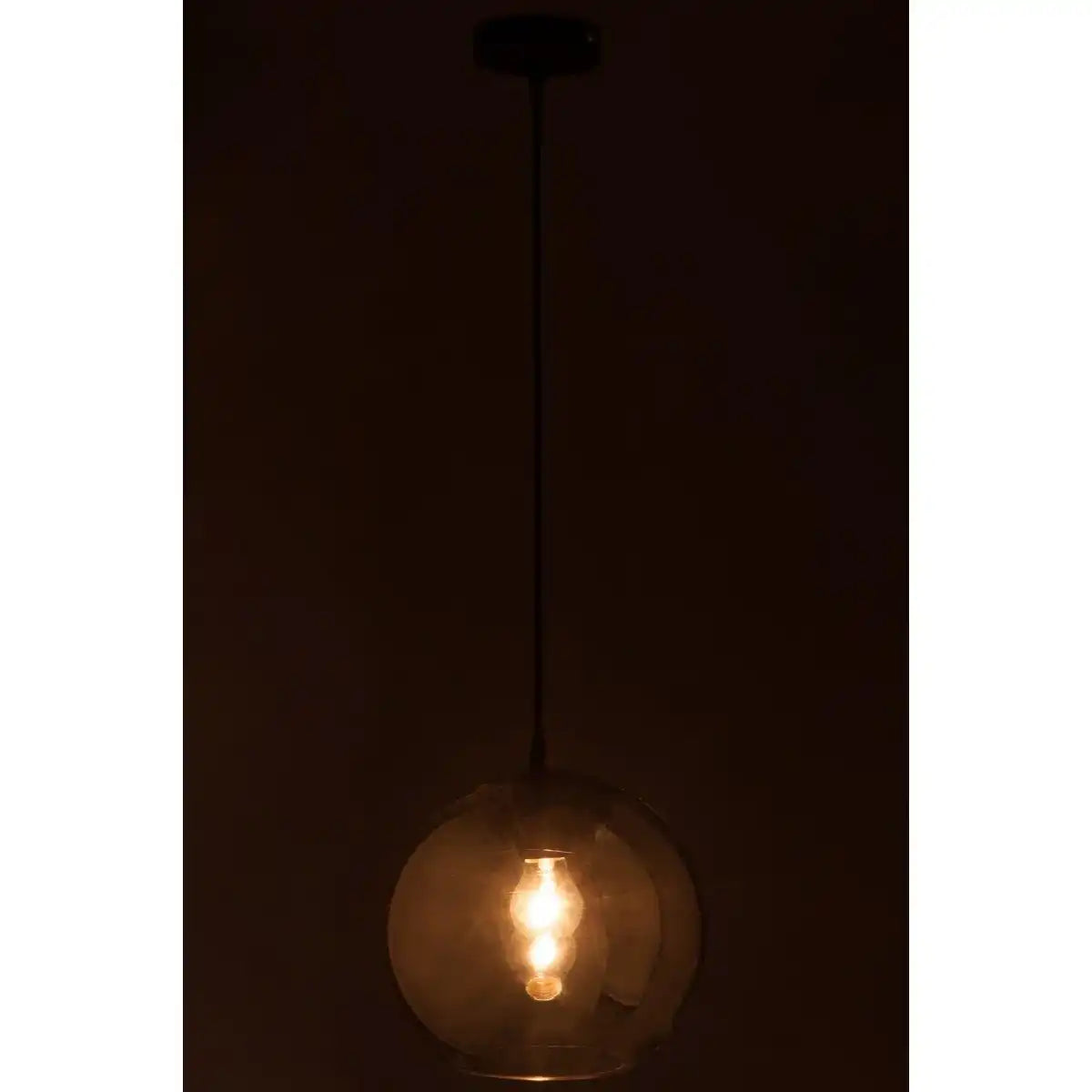 J-Line Lampe Ball Mirror - Glas - Silber - mittel - HomeDesign Knaus