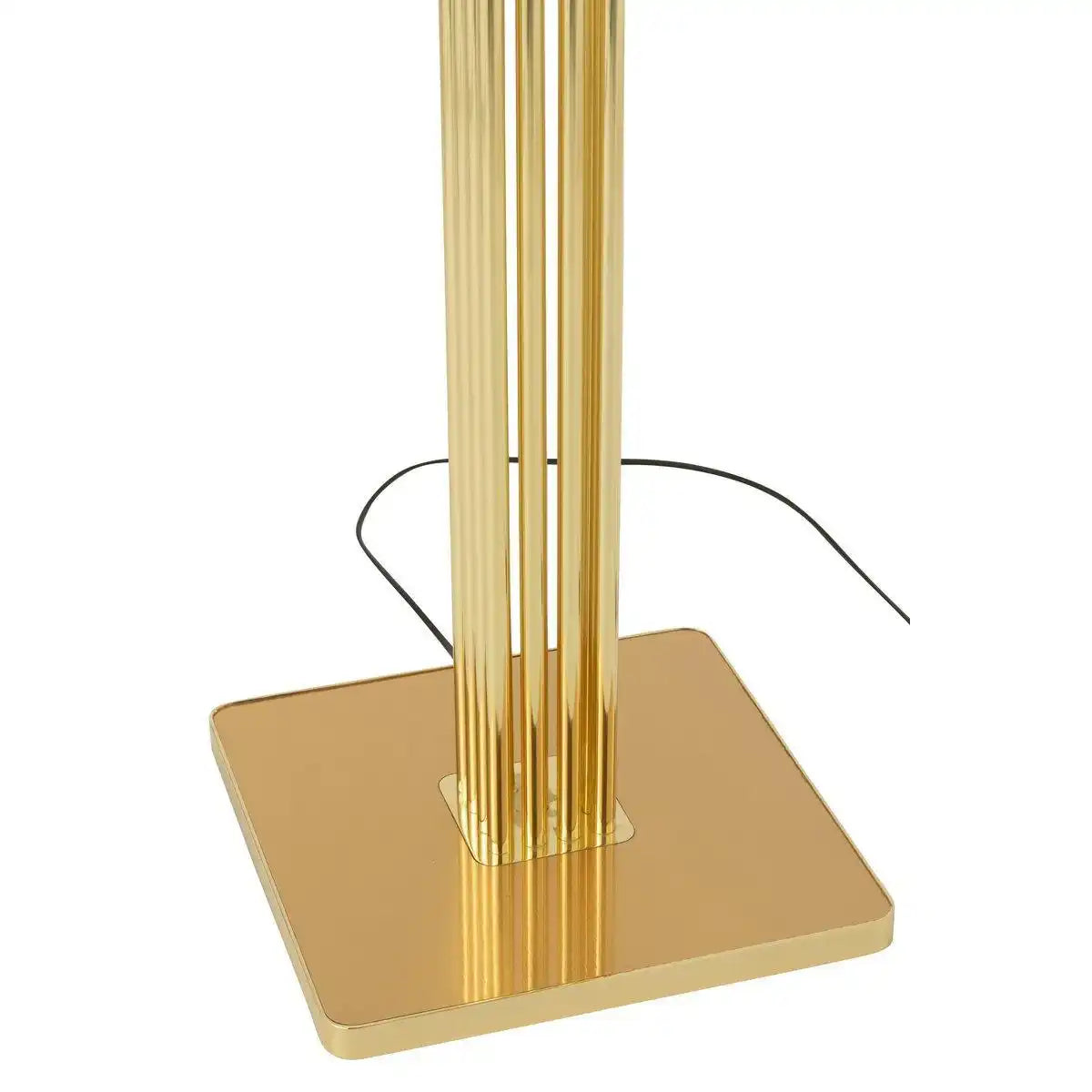 J-Line Lampe Moderna - Metall/Textil - Gold - HomeDesign Knaus