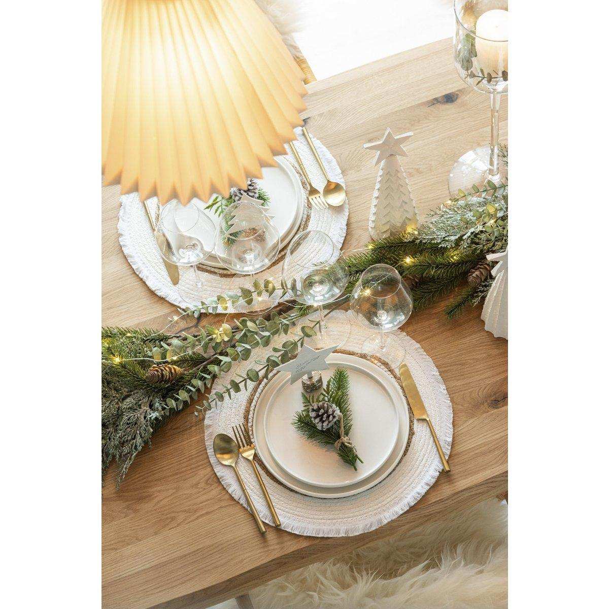 J-Line Lampe – Papier – weiß - HomeDesign Knaus