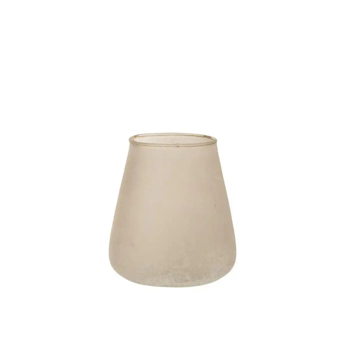 J-Line Laterne Powder - Glas - Rosa - Mittel - HomeDesign Knaus