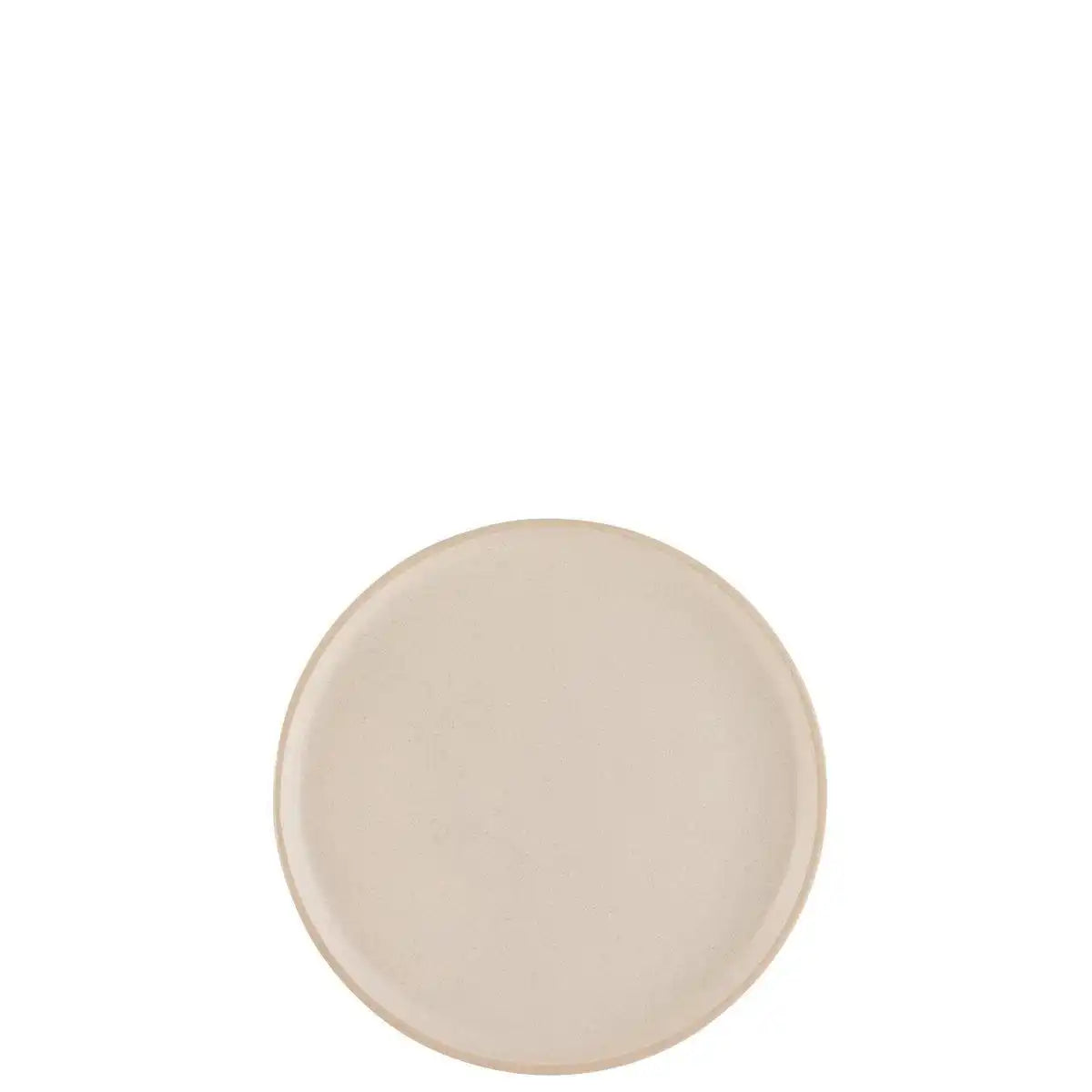 J-Line Marie Teller - Keramik - Creme - M - - HomeDesign Knaus