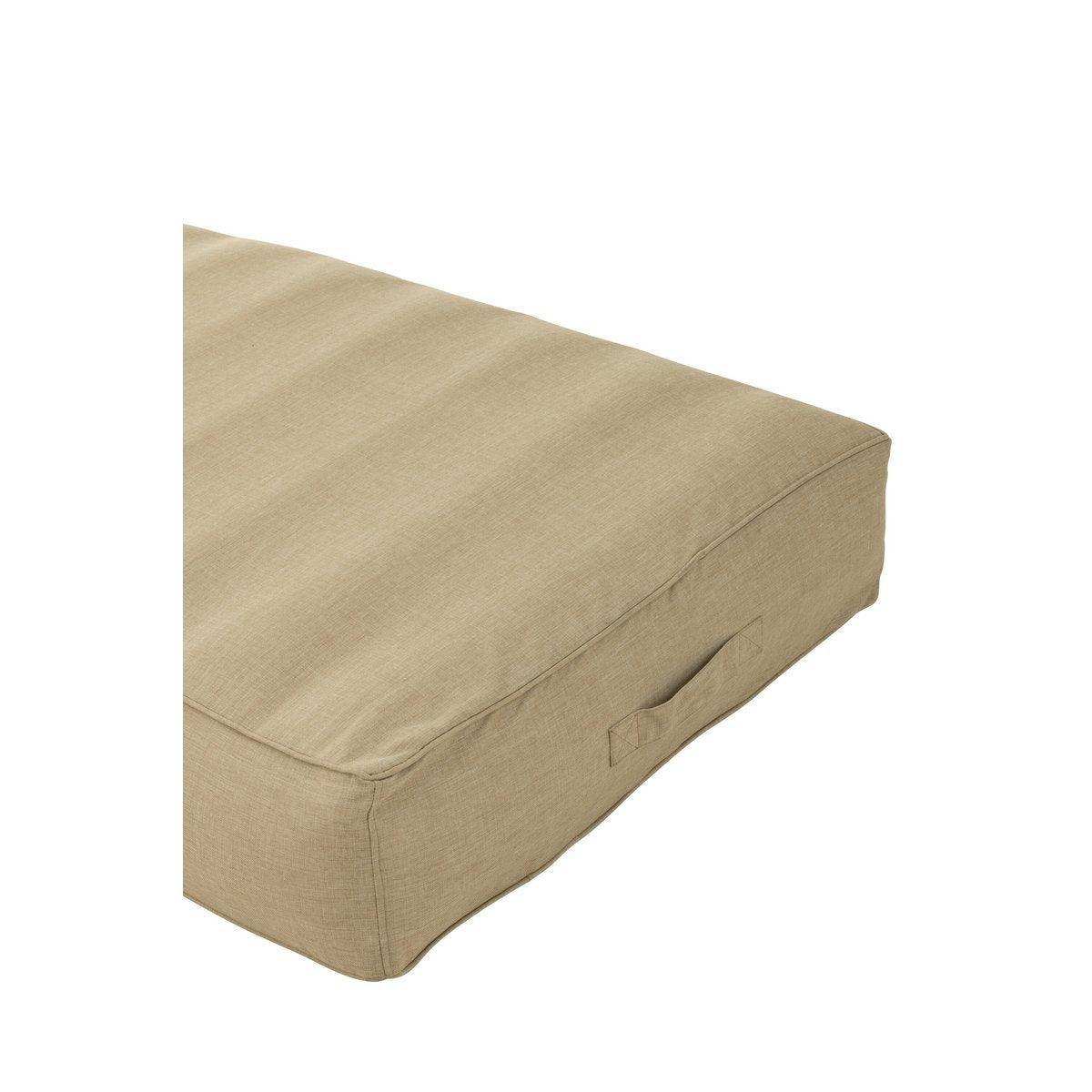 J-Line Matratze Helene Polypropylen Beige - HomeDesign Knaus