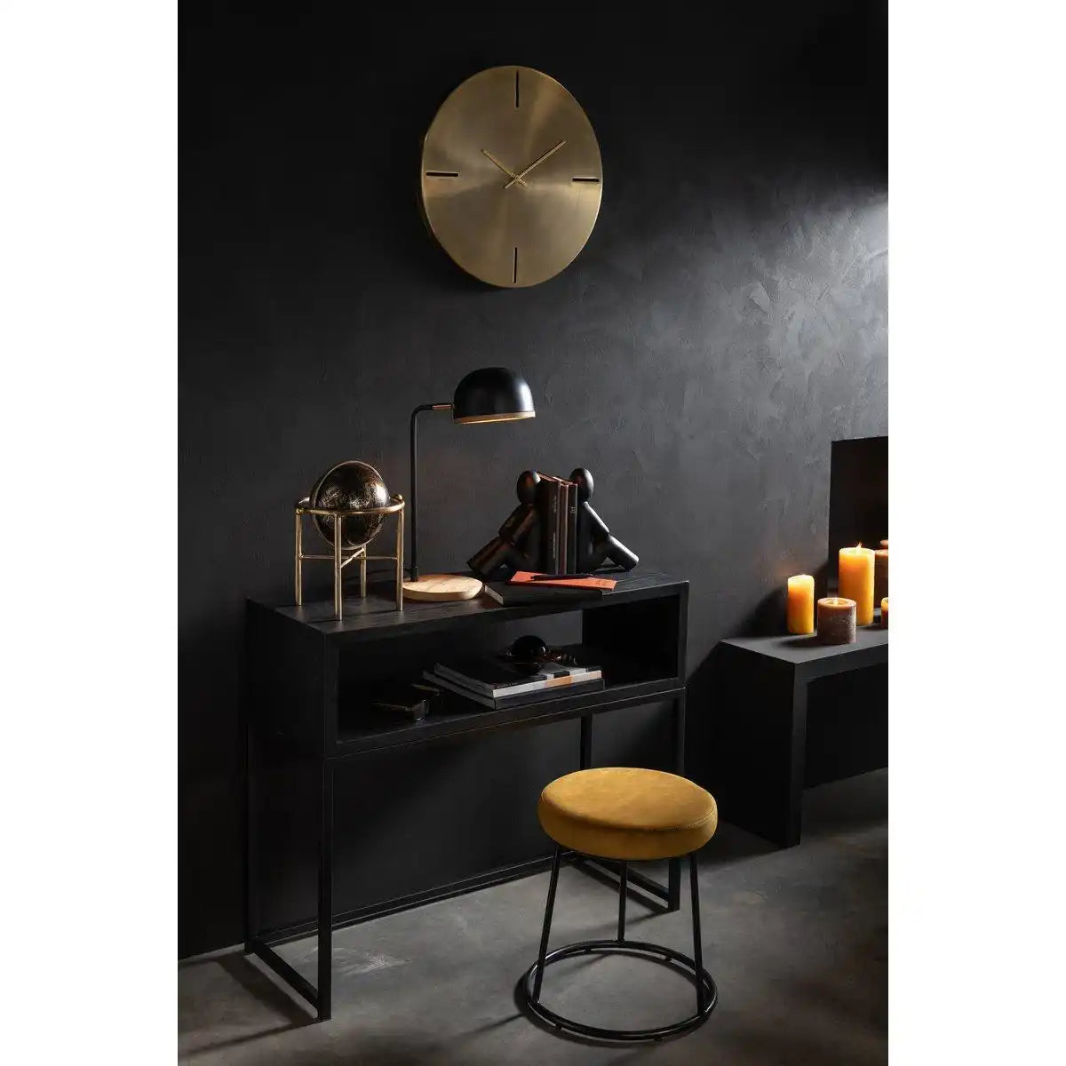 J-Line P'tit Maurice Buchstütze - Kunststoff - Schwarz - - HomeDesign Knaus