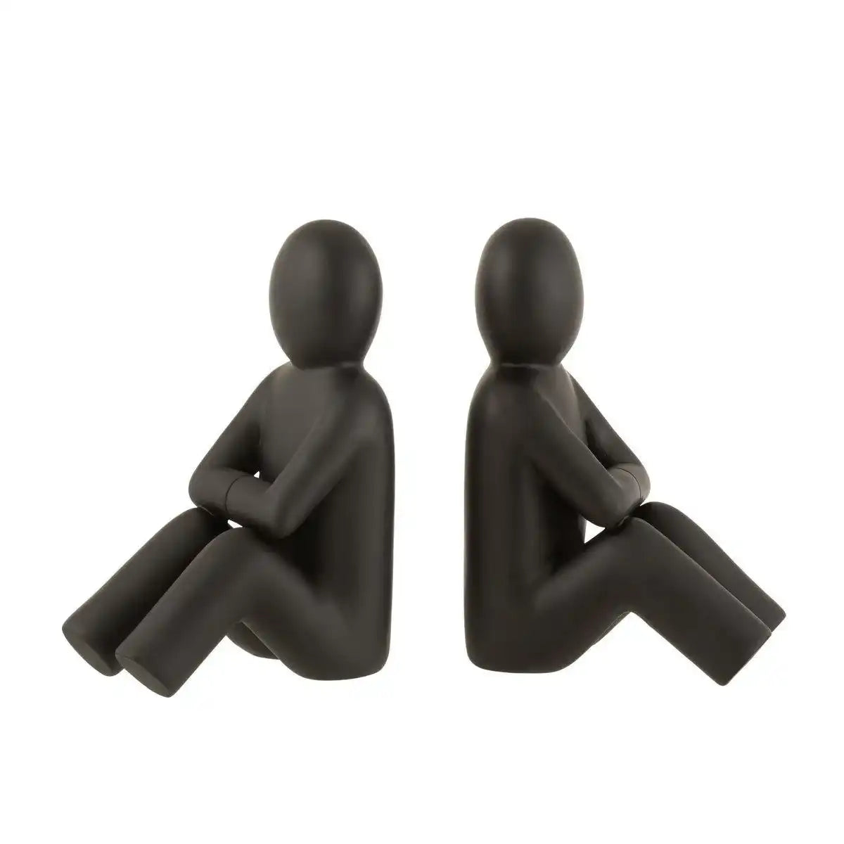 J-Line P'tit Maurice Buchstütze - Kunststoff - Schwarz - - HomeDesign Knaus