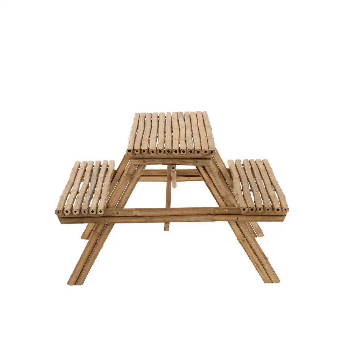 J-Line Picknickbank – Bambus/Jute – Natur - HomeDesign Knaus