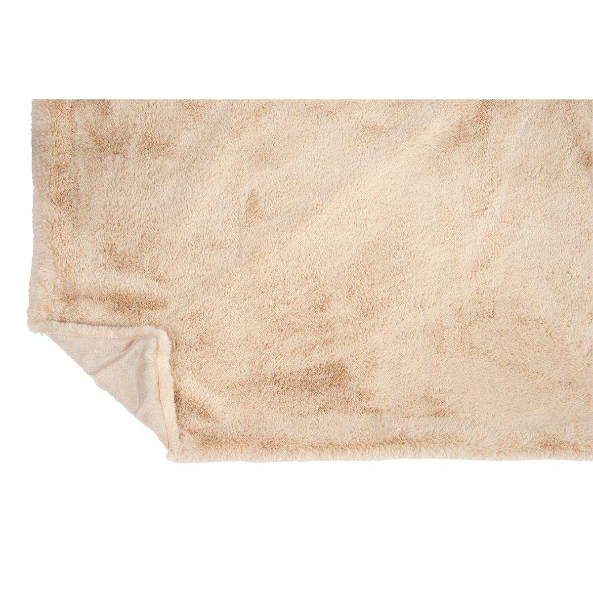 J-Line Plaid Cutie Polyester Licht Camel - HomeDesign Knaus