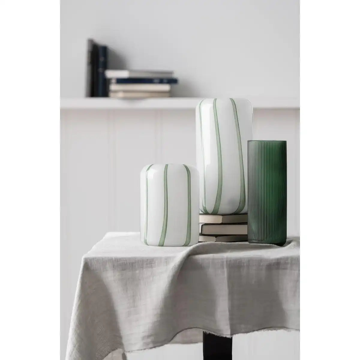 J-Line Plaid uni – Baumwolle – Grau – 200 x 150 cm - HomeDesign Knaus