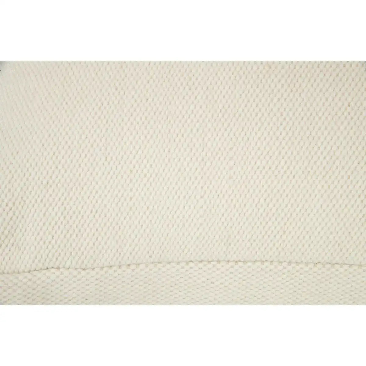 J-Line Pouf Square Wolle Creme - HomeDesign Knaus